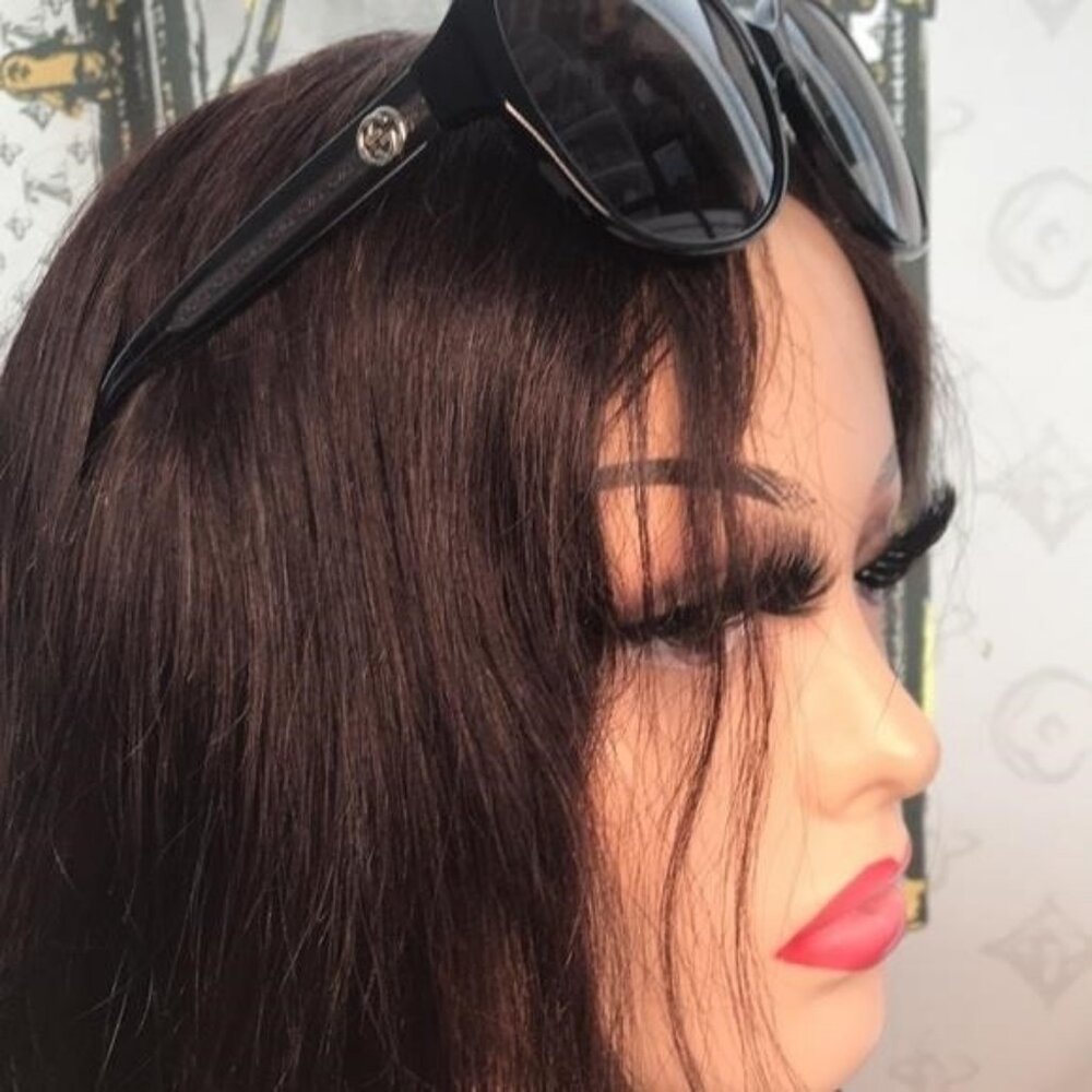 New Authentic Gucci Black Women's Sunglasses GG0080SK 002 - Picture 7 of 11